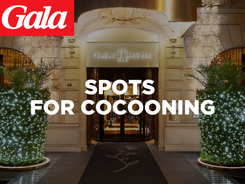 The best places for cocooning are in Gala with our customers