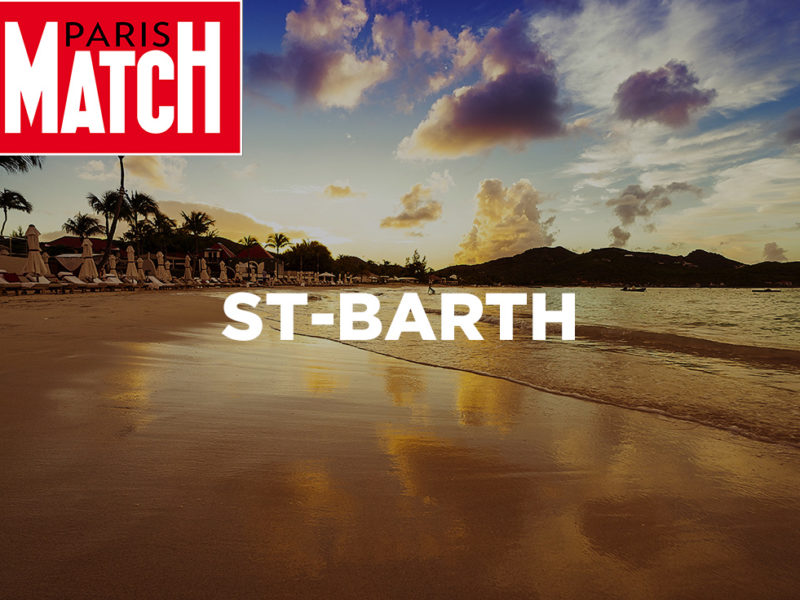 Nos clients hôteliers de Saint Barth sont à l’honneur dans PARIS MATCH